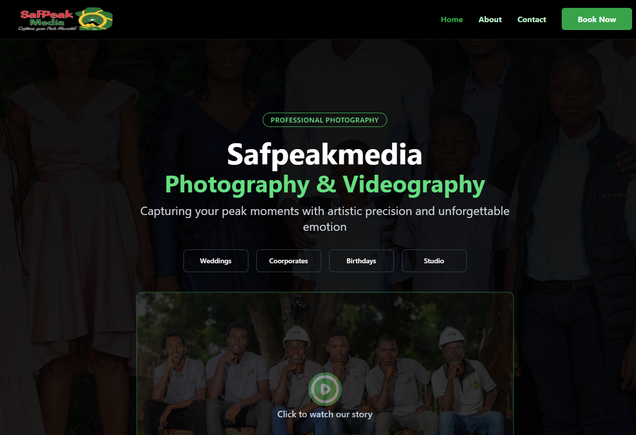 Safpeakmedia website